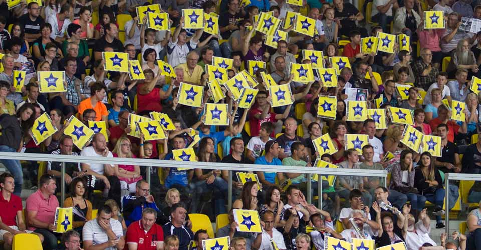 applaudisseur carton plié tap tap tap-tap supporter